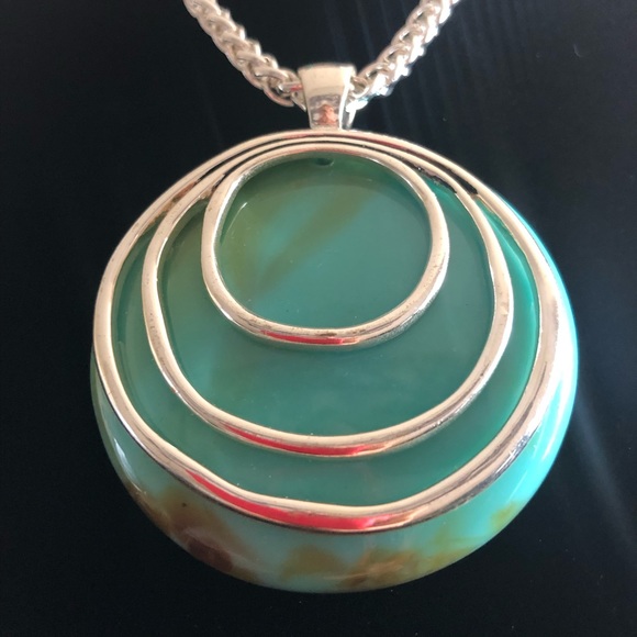 ⬇️ Turquoise pedant set - Picture 2 of 5